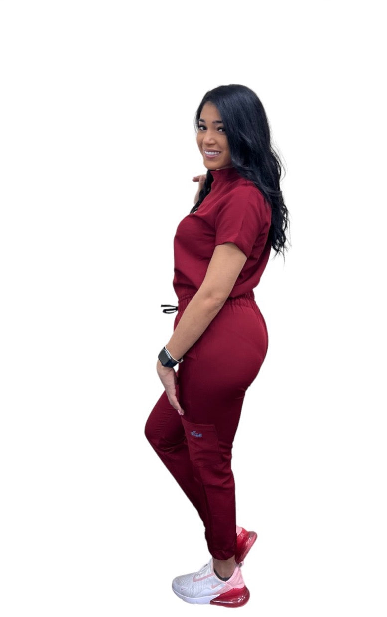 Scrubs de Cuello Chino